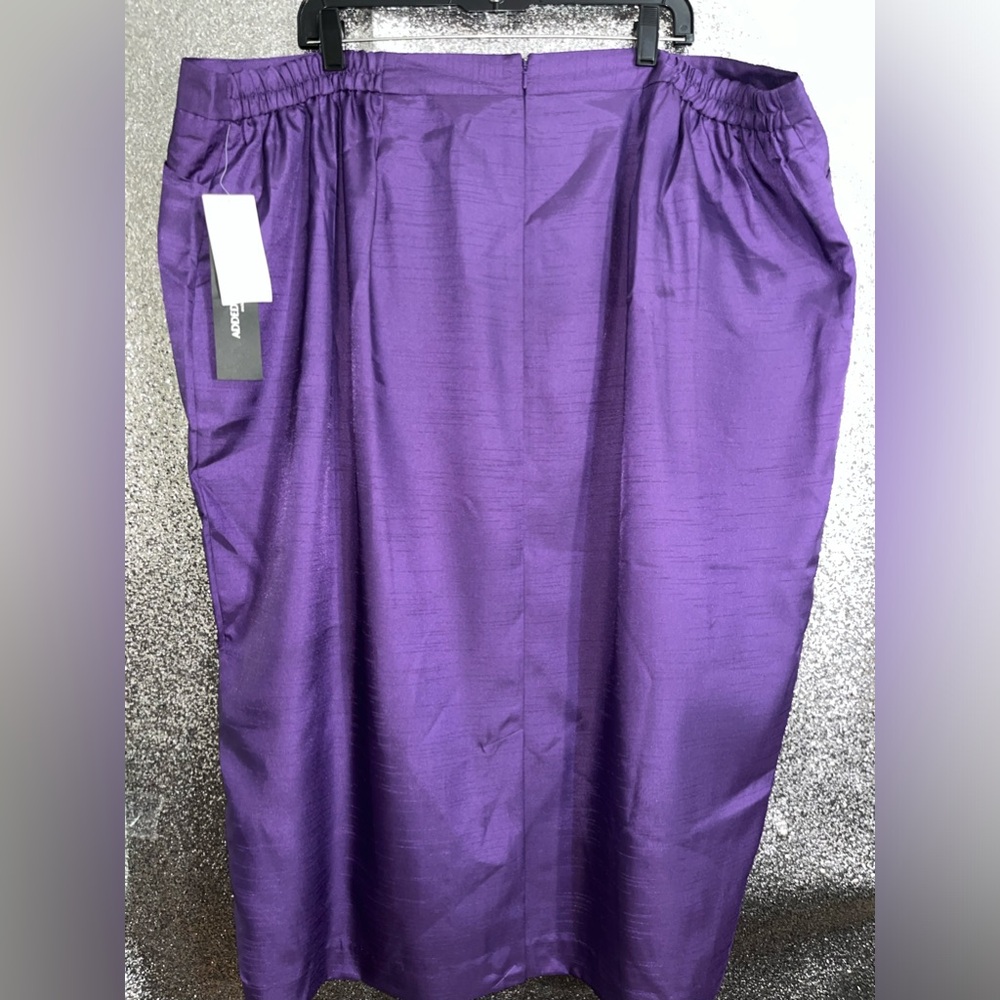 NEW ADDED DIMENSIONS STYLISH PURPLE SKIRT